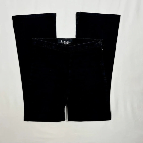 Y2K L.e.i Embroidered Kick Flare Pants - Picture 8 of 10